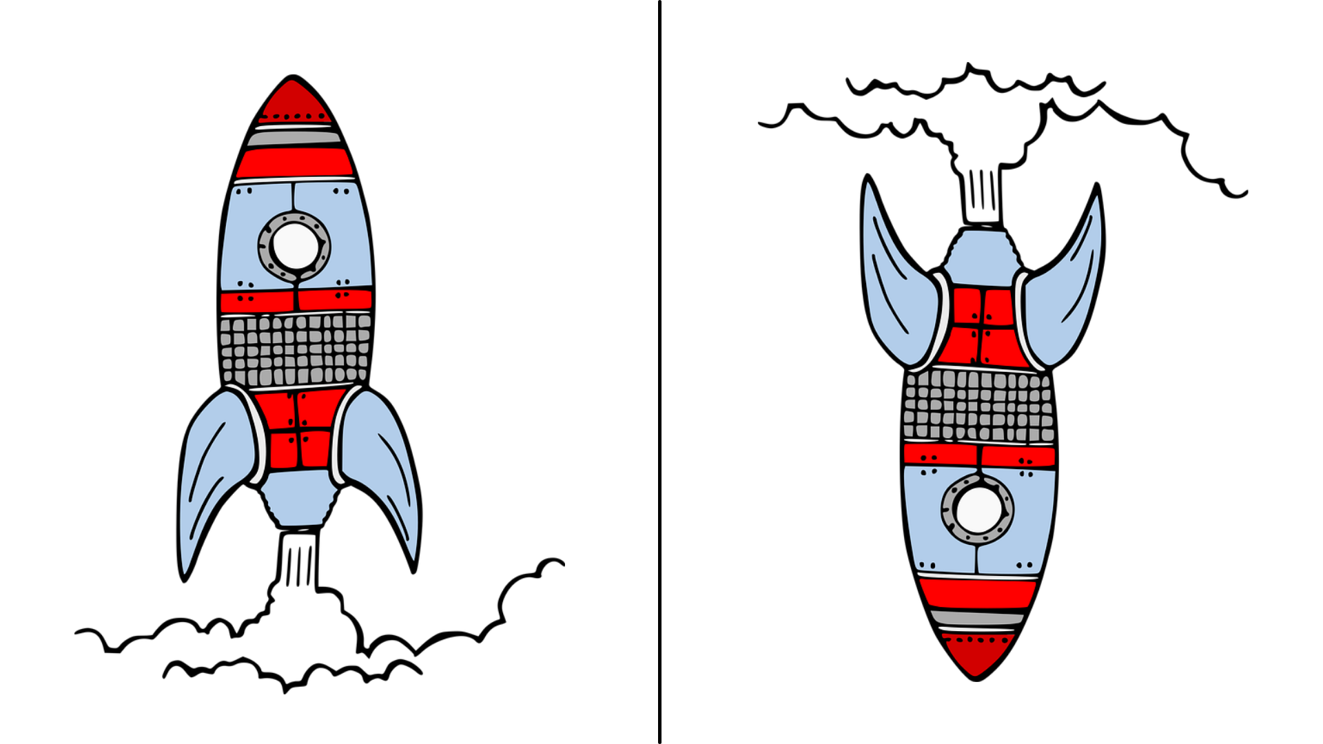 Ilustracija raketa 